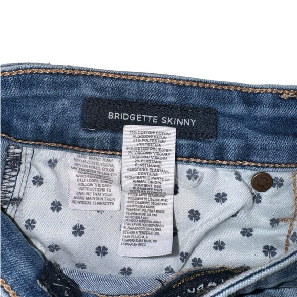 Lucky Brand Mid Rise Skinny Bridgette Jean Medium Wash Women’s Size 4/27 - Picture 6 of 6